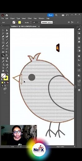 Illustrator Tutorial Tips and Tricks | Adobe illustrator pen & Curvature tool.#shortsviral