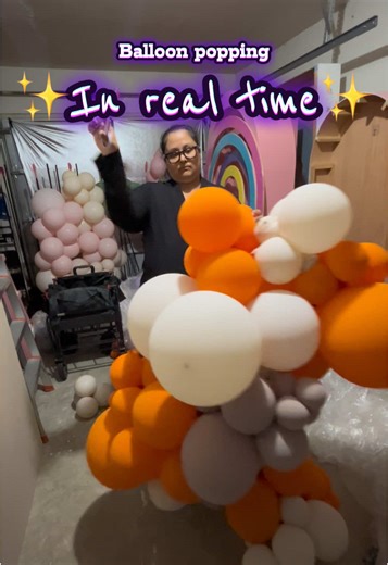 Balloon popping in real time #balloondripbysam #balloonartistsoftiktok #balloonartistry #balloondecor #balloongarlands #balloonpopping #balloonpop #popballoon #balloon #poppingballoon #fyp #foryoupage #foryourpage