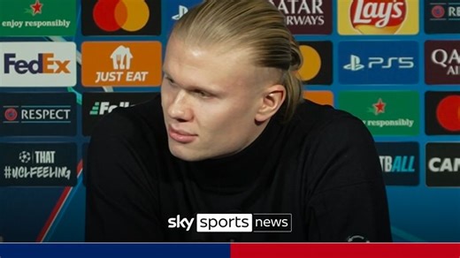 Erling Haaland 'confident' in Man City's handling of the 115 charges case