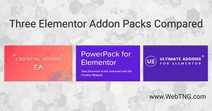 Three Elementor Addon Packs Compared - WebTNG