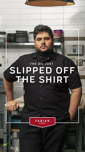 RED KAP Cook Shirt with OilBlok and Mimix