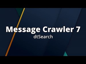 Search with dtSearch // Message Crawler 7 – 025