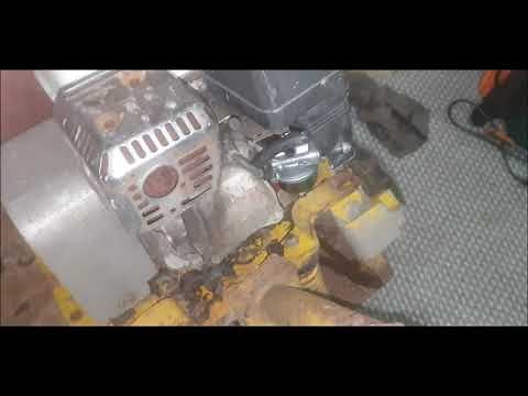 How to fit a carburetor on a wacker plate