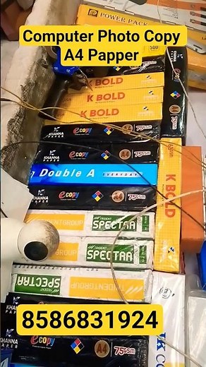 Computer Photo copy Papper A4 Size All type papper