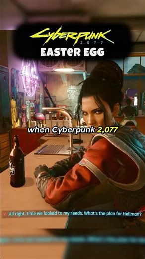 The SECRET Cyberpunk 2077 Dev Picture 🌃 #shorts #gaming #cyberpunk2077 #eastereggs