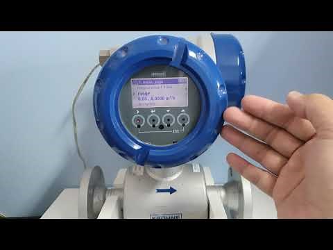 Tutorials: How to change the range and unit for volume flow for KROHNE flowmeter. #KROHNE