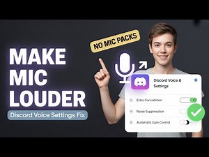 How to Make Your Mic Louder on Discord | Step by Step Guide