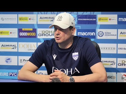 Konferencija za medije pred utakmicu 35. kola Superlige Srbije • FK Crvena Zvezda - FK Novi Pazar