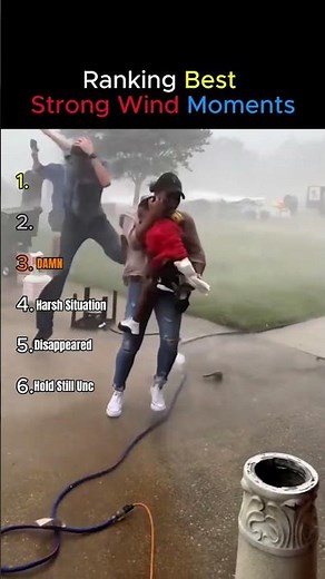 Ranking the best 'strong wind' moments 🌬️ #shorts #funny #fails #usa #viral #youtubeshorts #memes