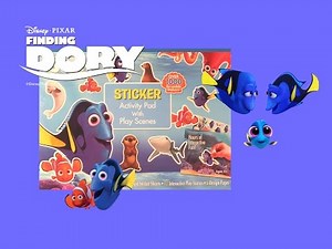 Finding Dory Activity Pad with Play Scenes - Sticker Activity Book