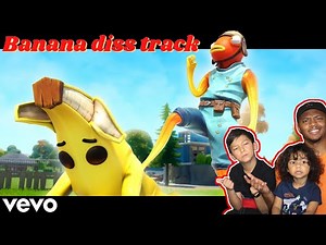 Tiko - Banana Diss Track (Official Music Video) Reaction!! | fortnite | fortnite song #Tiko