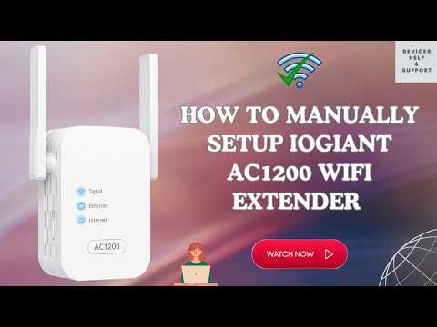 ioGiant AC1200 Extender Setup Using setupwifi.net | Easy Beginner Tutorial