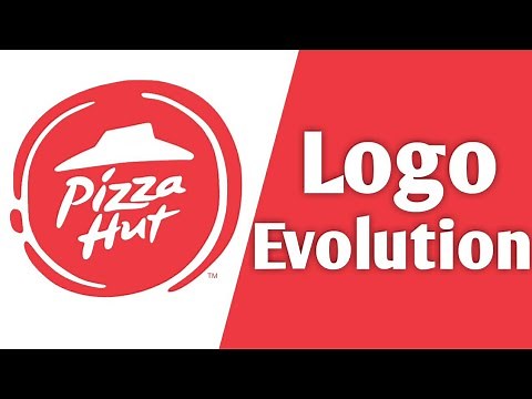 Evolution of Pizza Hut Logo 1955-2019