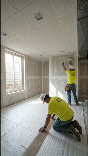 DARK DUNGEON Basement → BRIGHT Scandinavian Office! ☀️ The Most DRAMATIC Home Office Transformation