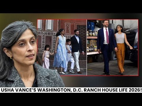 Usha Vance’s Washington Life | Family, Lifestyle, Cars & Net Worth – Power & Influence!