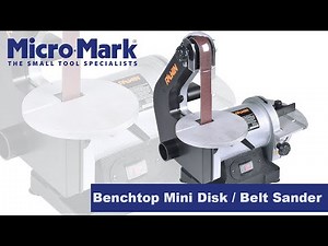 This Benchtop Mini Disk / Belt Sander Will Save You Hours Of Hand Sanding