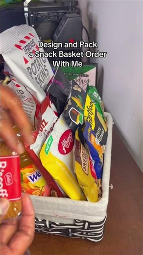 Watch Me Create the Perfect Snack Gift Basket! 😍📦