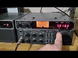 Icom IC-701 HF Transceiver and power supply