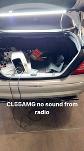 5.3K views · 5 comments | 2003 Mercedes Benz CL55 AMG no sound from radio. Fiber optic by pass repair performed. | Harris Automotive | Facebook