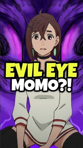 what if momo became evil eye in dandadan #anime