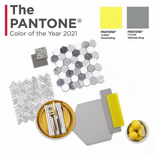 37K views | Here comes the sun! Discover the Pantone Color of the Year 2021. Ultimate Gray and Illuminating are the ideal pair for an energetic space. | Floor & Decor | Facebook