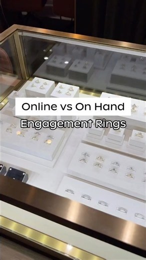 Online vs. On Hand Engagement Rings 💍