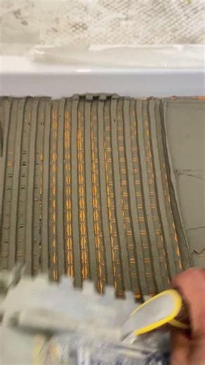 Instalación de azulejos