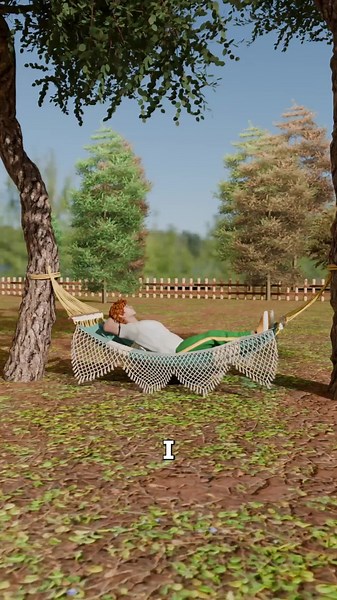 Bobby Broke My Hammock 😭 . #3danimation #animationart #digitalart #hisytstory #creativecontent animationtrends creatorsearchinsig hts