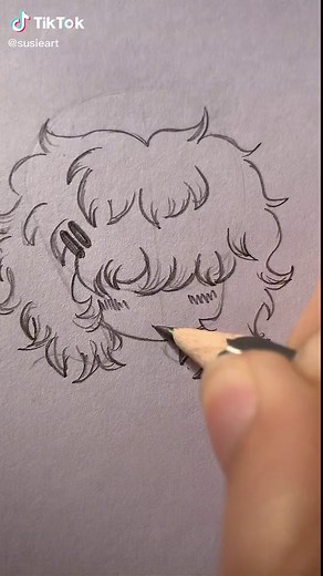 dibujo de: qtsin 💕 me encanto el diseño! #dibujo #artistatiktok #drawing #fanart #dibujante #arte