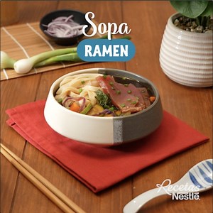 ¡La sopa de ramen que necesitas probar! Si eres fan del ramen, esta versión te va a encantar. 🤤 Aprende a hacer esta receta casera fácil y deliciosa, perfecta para cualquier día. ¡Dale play al video y prepárala hoy mismo. Checa aquí: https://nes.tl/0a9460 | Recetas Nestlé