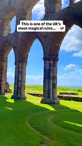 A must-visit in the UK! 🇬🇧🧛‍♂️ Perched high above the seaside town of Whitby, these dramatic abbey ruins inspired one of the most famous gothic tales of all time 🦇 In 1890, the author of Dracula visited Whitby and the abbey’s haunting presence helped bring the dark legend to life 🧛‍♂️ Today, it’s one of the UK’s most magical (and spookiest) spots to explore! ✨ Would you visit? 👀 #uktravel #whitbyabbey #traveluk #visitengland #visituk #ukhiddengems #ukadventures #uktrip | CJ Explores