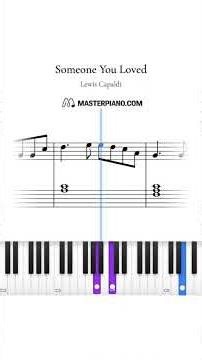 Someone You Loved - Lewis Capaldi | Piano Sheet Music