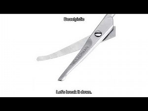 Tweezerman G.E.A.R. Facial Hair Scissors Review: Precision & Safety for Grooming