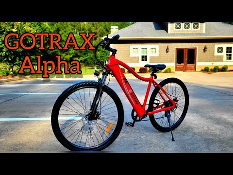GOTRAX Alpha e-Bike Review: Everything You Need To Know!!!