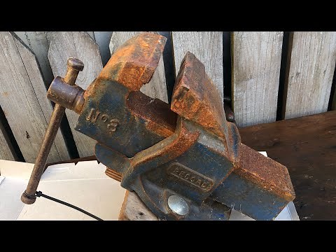 No.3 Record bench vice restoration