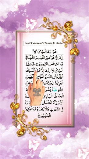 Surat UL hAshr 🎧 || Last 3 Ayat ✨ beautiful recitation #quran