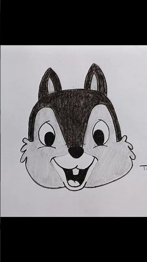 How to Draw a Cute Squirrel Easy ✏️ | Step by Step Drawing #cutedrawing #squirreldrawing