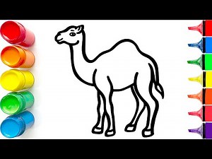 How to Draw a Cute Camel | Easy Step by Step Tutorial
