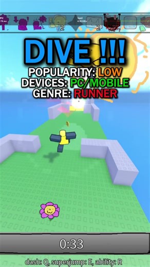 Roblox games you need to play: DIVE !!!