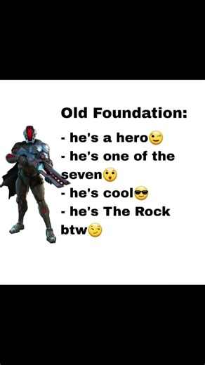 i'm still on team foundation tho 😅 #fortniteshowdown