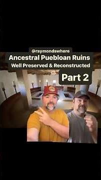 Aztec Ruins NM Part 2 #archaeology #building #timber #original