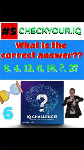 Can you find the correct answer??#BrainChallenge#IQTest#MathPuzzle#shorts