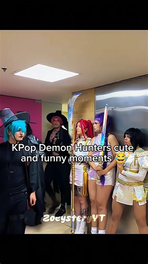 Kpop Demon Hunters cute moments😂 pt24 #kpdh #kpop #kpopdemonhunters #cosplay #rumi #jinu