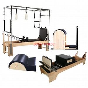[Hot Item] Reformer Pilates Gym Equipment Fitness Pilates Reformer Wood Pilates Reformer Cadillac