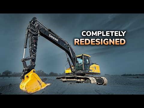 Inside Deere’s New 20-Ton Excavators: 210, 230, 260 P-Tier Packed with Smart Features