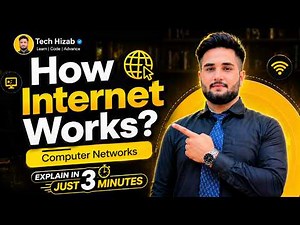 How Internet Works in 3 Minutes | Computer Networks Explained for Beginners (2026)