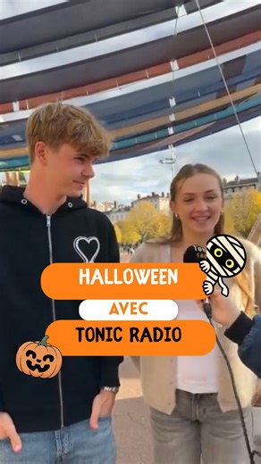 🎙️Tonic Radio est partie à la rencontre de ses auditeurs pour fêter Halloween comme il se doit ! 🎃 Direction Lyon pour une journée terrifiante 👻 | Tonic Radio