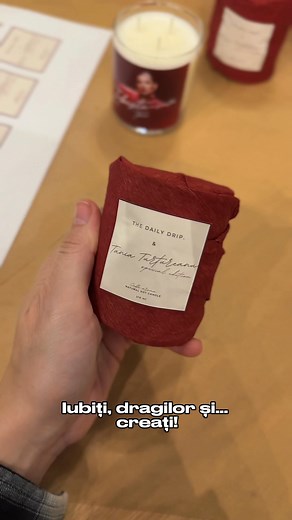 Lumânări create chiar de mine pentru turneul “Iubește-mă” ♥️ Mulțumesc mult, The Daily Drip. | Tania Turtureanu