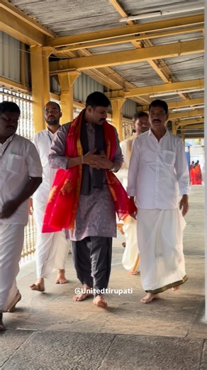 CHETHAN KUMAR on Instagram: "Bellamkonda Srinivas visited the Tirumala Sri Vari Temple to offer prayers on November 12, 2025. His horror thriller Kishkindhapuri was released on September 12, 2025, and has reportedly received a positive response with strong box office collections. Srinivas is making his Bollywood debut with the Hindi remake of Chatrapathi, a film that also features director VV Vinayak. He is set to star in the heist drama Stuartpuram Donga, with the first look posters already unv