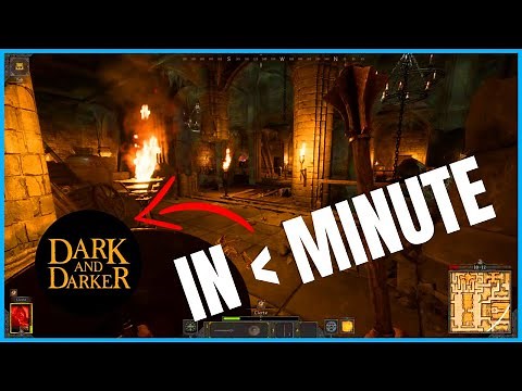 How to get into Dark and Darker maps in less than a minute